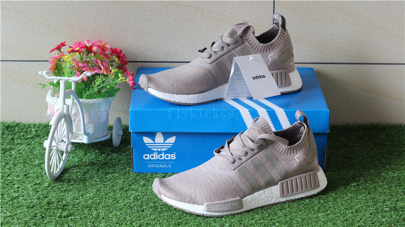 Real Boost Adidas NMD R1 PK Tan French Beige